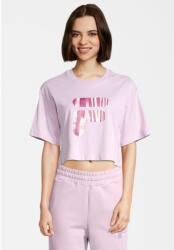 Fila BOTHEL cropped graphic tee , Lila , M