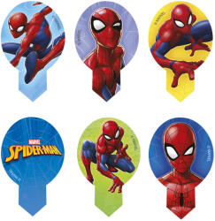 Dekora Set decorațiuni comestibile pentru tort - Spiderman 6, 5 x 4 cm