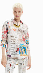 Desigual Ing Newspaper 23SWCW24 Színes Regular Fit (Newspaper 23SWCW24)