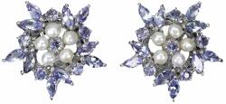 Frumoasa Venetiana Cercei argint perle tanzanit (C2045)
