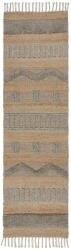 Flair Rugs Пътека в светлосиво и естествен цвят 60x230 cm Medina - Flair Rugs (503119374576)