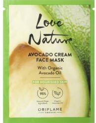 Oriflame Mască de față cremoasă cu avocado organic - Oriflame Avocado Cream Face Mask with Organic Avocado Oil 10 ml