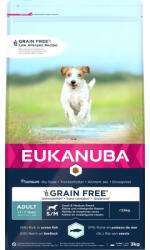 EUKANUBA Adult Grain Free Small&Medium Ocean Fisch 3kg (EUKG4746)