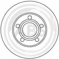 A. B. S Disc frana A. B. S. 16248
