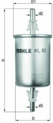 MAHLE Filtr Paliwa Fiat Opel - centralcar - 40,58 RON