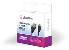STANSSON 1m USB micro kábel (CS-205-D) - bestbyte