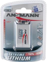 ANSMANN Extreme Lithium 9V elem (E) 1db (5021023)