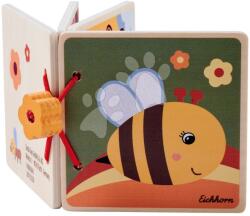Eichhorn Cartea ilustrată din lemn Picture Book Eichhorn 8 pagini cu animăluțe de la 12 luni (EH6843)