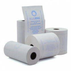 Bluering Hőpapír 110 mm széles 28fm hosszú, cséve 12mm, 5 tekercs/csomag, BPA mentes ( 110/50 ) Bluering® nyomatlan - toptoner