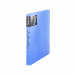 Karton Gyűrűskönyv A4, 2 gyűrűs 2cm gerinc PP, Karton P+P Opaline kék