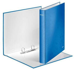 Leitz Gyűrűskönyv A4, Maxi 4cm, 2 gyűrű, D alakú, karton Leitz Wow kék