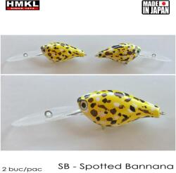 HMKL Vobler HMKL Crank 33DR Suspending, 3.3cm/3gr, (custom painted) SB, Spotted Banana (HMKL-C33DR-SB)