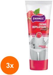 Farmec Set 3 x Crema Depilatoare Farmec TEENager, Zmeura, 150 ml (ROC-3xMAG1011103TS)