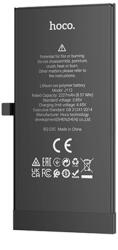 hoco. - Smartphone Built-in Battery (J112) - iPhone 13 Mini - 2438mAh - Black (KF2315874) - Technodepo