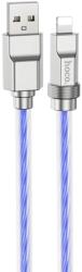 hoco. Cablu USB la Lightning, 2.4A, 1m - Hoco Crystal (U113) - Blue (KF2315868)