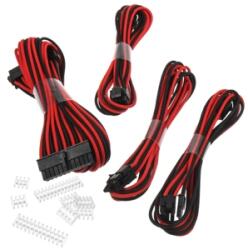 Phanteks Set cabluri prelungitoare Phanteks, cleme incluse, 500mm, Black/Red, PH-CB-CMBO_BR
