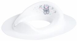 BISK Erga 4 KIDS, gyerek WC-ülőke Bear, fehér, ERG-08322 (ERG-08322)