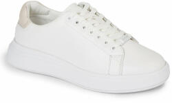 Calvin Klein Сникърси Calvin Klein Raised Cupsole Lace Up HW0HW01668 White/Crystal Gray 0K7 (Raised Cupsole Lace Up HW0HW01668)