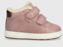 GEOX gyerek bőrcipő rózsaszín - rózsaszín 26