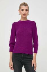 MARELLA gyapjúkeverék pulóver könnyű, női, lila - lila M