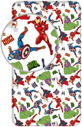 Jerry Fabrics Bosszúállók White gumis lepedő 90x200 cm (JFK034934) - kidsfashion