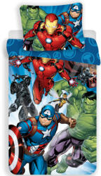 Jerry Fabrics Bosszúállók Brands ágyneműhuzat 140×200cm, 70×90 cm (JFK028636) - kidsfashion