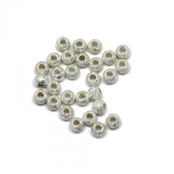  Margele Argint 925 Rotund - Star Dust 5.0H2.0 mm - 1 Buc