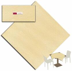 Pack Service Textilhatású asztalterítő 100 x 100 cm 25db - krém