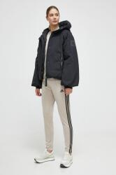 adidas pehelydzseki női, fekete, téli, oversize - fekete M - answear - 104 990 Ft