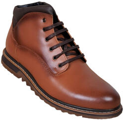 Ciucaleti Shoes Ghete barbati casual, din piele naturala, imblanite, maro, ZEN - 415M