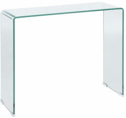 Beliani Modern Üveg Konzolasztal 90 x 30 x 75 cm KENDALL