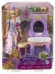 Mattel Disney Hercegnők - Aranyhaj fésülködőasztal játékszett (HLX28)