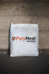  PolyMesh 54 mm-es statikai makroszál betonacél helyett 1 kg/csomag