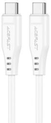 ACEFAST C3-03 USB-C/USB-C, 1.2 m, 60 W, 3 A, White (26570) - vexio