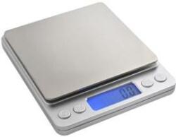 Digitális ékszer és konyhai mérleg 2kg-ig, mérési pontosság 0, 1g (PRC_3465) (PRC_3465)