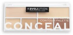 Revolution Relove Conceal Me Concealer & Contour Palette konturovací paletka 11, 2 g pentru femei Light