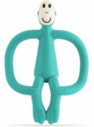 Matchstick Monkey Teething Toy and Gel Applicator jucărie pentru dentiție perie 2 in 1 Green 1 buc