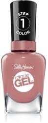 Sally Hansen Miracle Gel gel de unghii fara utilizarea UV sau lampa LED culoare Rose & Shine 14, 7 ml