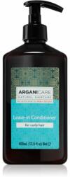  Arganicare Argan Oil & Shea Butter Leave-In Conditioner öblítés nélküli kondicionáló göndör hajra 400 ml
