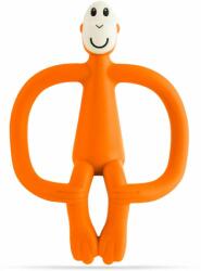 Matchstick Monkey Teething Toy and Gel Applicator jucărie pentru dentiție perie 2 in 1 Orange 1 buc