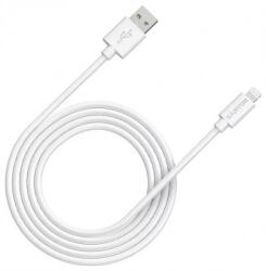 CANYON Cablu Date Canyon USB-A - Lightning 2m Alb (CNS-MFIC12W)