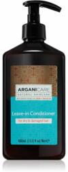  Arganicare Argan Oil & Shea Butter Leave-In Conditioner öblítés nélküli kondicionáló száraz és sérült hajra 400 ml
