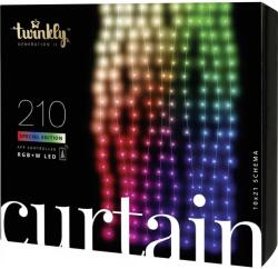 Twinkly Curtain Smart LED Lights 210 RGBW 1.5x2.1m (TWW210SPP-TEU)