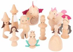 TickiT Set 10 figurine din lemn Lumea Basmelor (TIK73496) - babyneeds Figurina