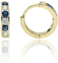 Gold earrings for ladies AU80095 - 14 karátos arany fülbevaló (AU80095)