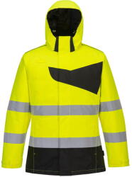 Portwest PW261 - PW2 Hi-Vis téli kabát, sárga/fekete (PW261YBRXXL)