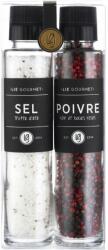 Lie Gourmet Подаръчен комплект, сол за трюфели и черен/розов пипер, с мелнички, Lie Gourmet (LIE258)
