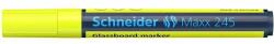 Schneider Marcator pentru plăci de sticlă 1-3mm, Schneider Maxx 245 galben (E124505)