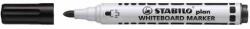 STABILO Marker pentru tablă 2, 5-3, 5 mm, vârf rotund, stabilo plan 641/46 negru (641/46)
