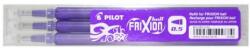 Pilot Frixion Ball/Clicker inserție pentru stilou cu roller ștergător, 0, 25 mm #purple (3 buc. ) (BLS-FR5-V-S3)